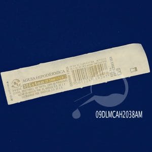 dentilab-AGUJA HIPODERMICA AMARILLA