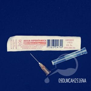 dentilab- AGUJA HIPODERMICA NARANJA