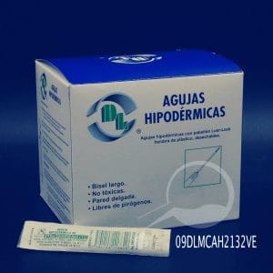 dentilab- AGUJA HIPODERMICA VERDE