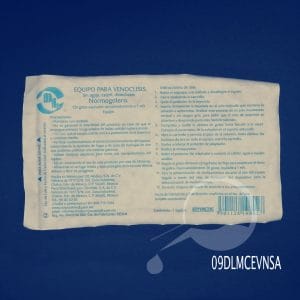 EQUIPO PARA VENOCLISIS NORMOGOTERO SIN AGUJA Dentilab®