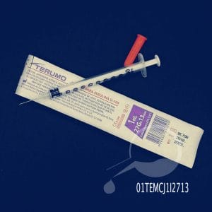 Terumo-JERINGA 1 ML INSULINA 27G