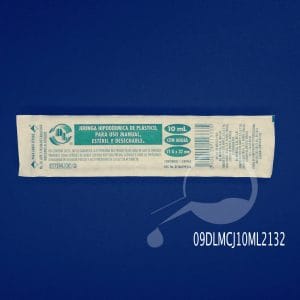Jeringa desechable 10ML 21G Dentilab®