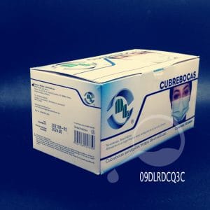 CUBREBOCAS QUIRÚRGICO 3 CAPAS ADULTO Dentilab®
