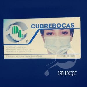 CUBREBOCAS QUIRÚRGICO 3 CAPAS ADULTO Dentilab®
