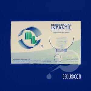 CUBREBOCAS INFANTIL QUIRÚRGICO 3 CAPAS Dentilab®