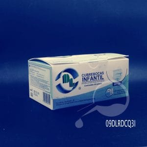 CUBREBOCAS INFANTIL QUIRÚRGICO 3 CAPAS Dentilab®