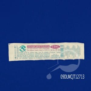 Jeringa desechable insulina Dentilab®