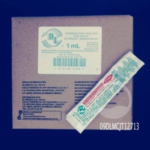 Jeringa desechable insulina Dentilab®