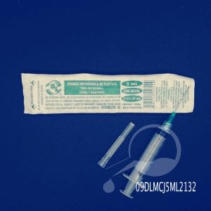 Jeringa desechable 5ML 21G Dentilab®