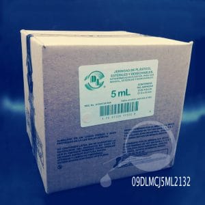 Jeringa desechable 5ML 21G Dentilab®