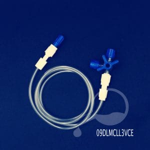 LLAVE DE TRES VÍAS CON EXTENSIÓN