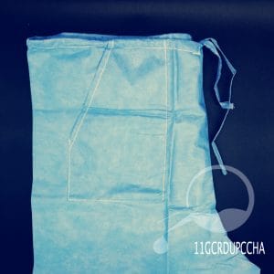 UNIFORME PARA CIRUJANO CON JARETA MANGA CORTA AZUL