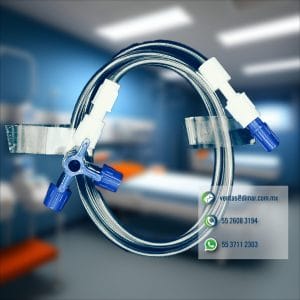 Llave de Tres vías y extensiones para soluciones