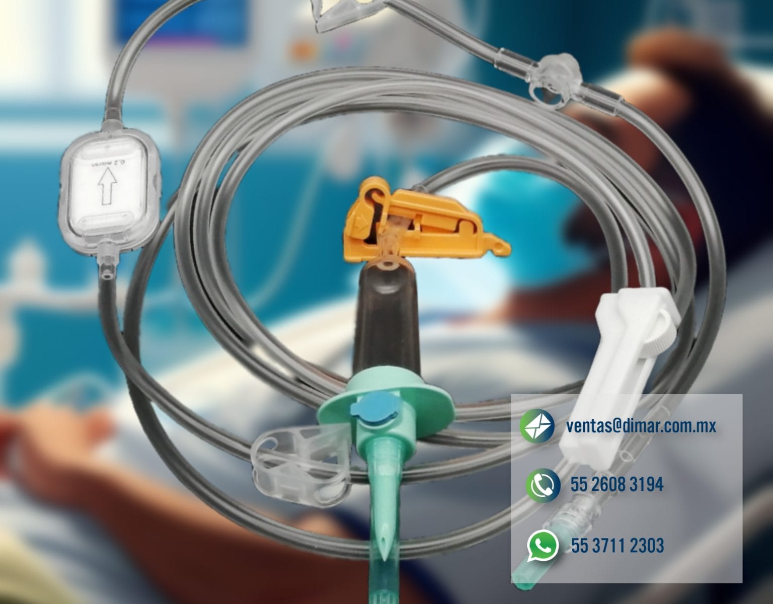 Equipo o Set de Administración Oncológico Inteligente Terumo®