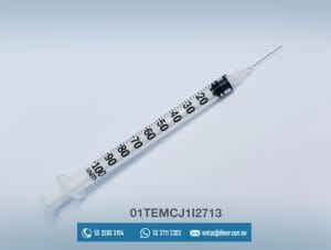 01TEMCJ1I2713 JERINGA 1 ML INSULINA 27G X 13-terumo