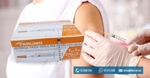 VENTA DE JERINGAS PARA INSULINA TERUMO® - jeringas para insulina, Terumo®