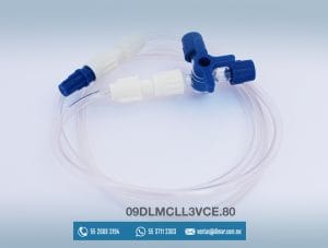 09DLMCLL3VCE.80 LLAVE DE 3 VIAS CEXT 80CM X 2.6 DIAM -DENTILAB