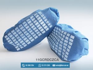11GCRDCZCA CUBRE ZAPATO AZUL CON ANTIDERRAPANTE