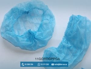 11GCRDGPPGA GORRO PACIENTE ENFERMERA AZUL ACORDEON- Gorro Desechable para Cirujano o Paciente