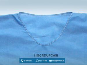 11GCRDUPCASI UNIFORME CIRUJANO CRES MC AZUL STD IND