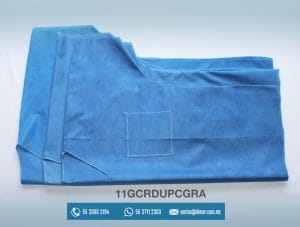 11GCRDUPCGRA UNIFORME CIRUJANO AZUL CJARETA MC TALLA GDE