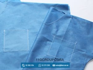 11GCRDUPCGRA UNIFORME CIRUJANO AZUL CJARETA MC TALLA GDE