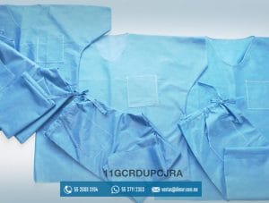 11GCRDUPCJRA UNIFORME CIRUJANO AZUL CJARETA MC TALLA JR