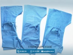 1GCRDUPCXGDE UNIFORME CIRUJANO AZUL CJARETA MC TALLA EXGDE