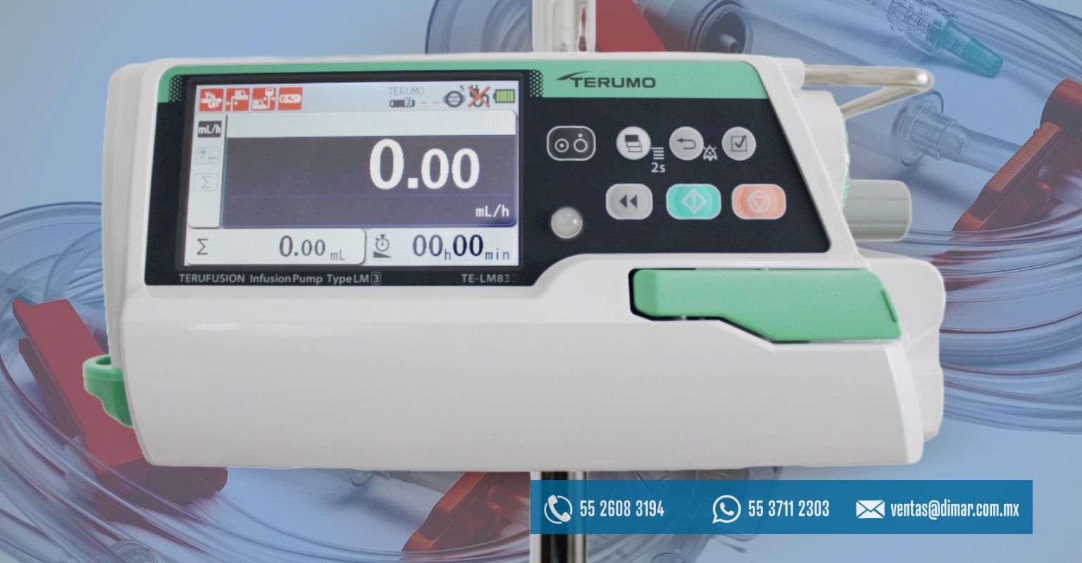 Bomba de infusión inteligente LM835 TERUMO® BOMBA DE INFUSIÓN SMART LM835 TERUMO® - Bombas de Infusión Inteligente LM835 TERUMO®