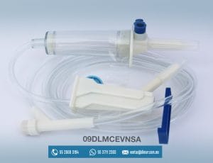 09DLMCEVNSA EQUIPO PARA VENOCLISIS NORMOGOTERO SIN AGUJA
