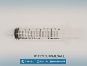 JERINGA 10 ML S/AGUJA LUER LOCK TERUMO, JERINGAS SIN AGUJA TERUMO