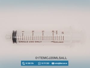JERINGA 20 ML S/AGUJA LUER LOCK TERUMO®, JERINGAS SIN AGUJA TERUMO