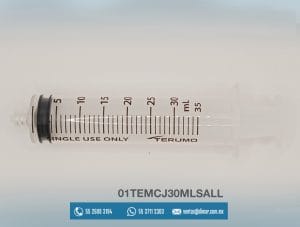 JERINGA 30 ML S/AGUJA LUER LOCK TERUMO®, JERINGAS SIN AGUJA TERUMO